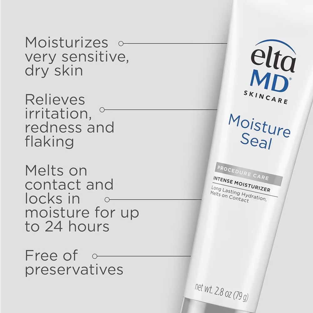 EltaMD Moisture Seal Intense Moisturizer - White and Gray